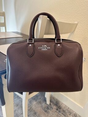 Coach Large Maple Rowan Satchel Perfect Condition